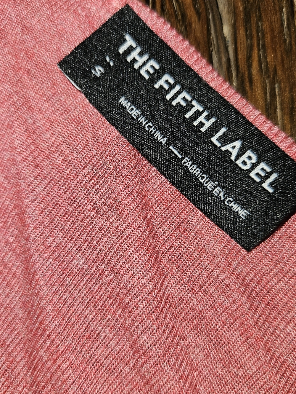 The Fifth Label Red Wrap Top Size S